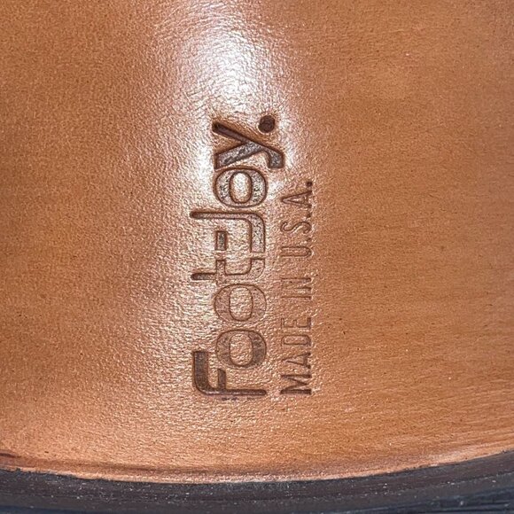 FootJoy Men’s Black Leather Oxford Cap Toe Classic Dress Shoes Size 10.5C main image 9
